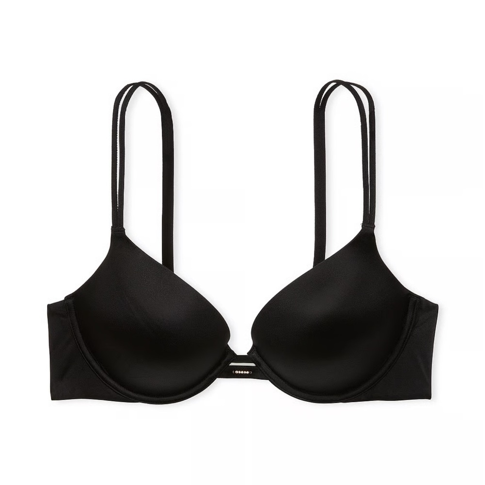 Black Victorias Secret Very Sexy Push Up Bra